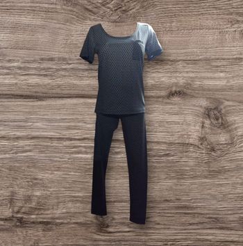 Tenue d'Intérieur à Motif Nid d'Abeille