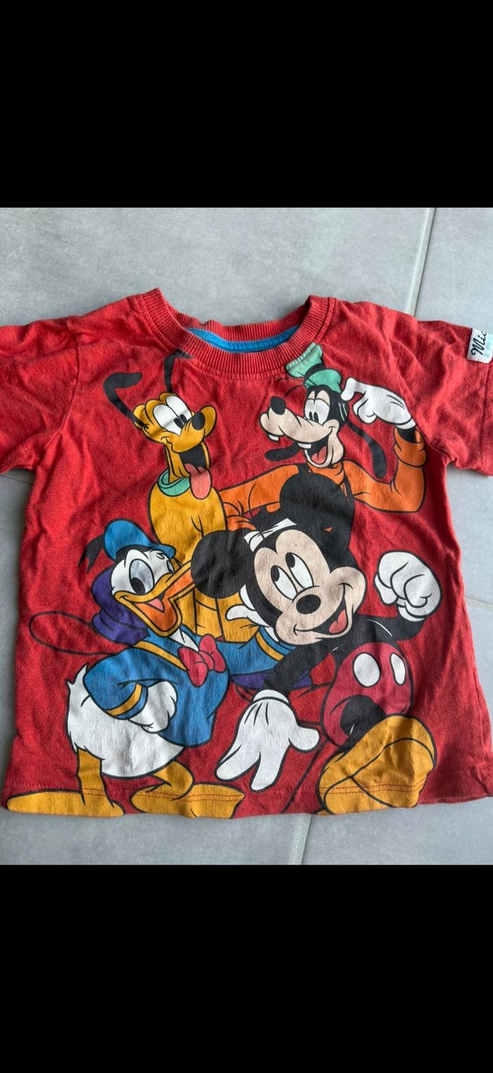 Tee shirt manches courtes Mickey et ses amis - photo numéro 2