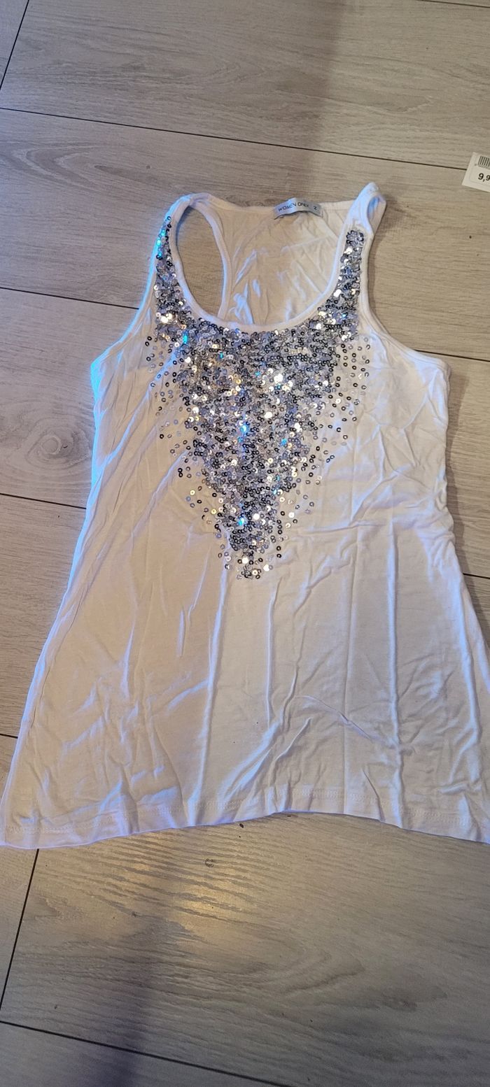 Débardeur à strass
