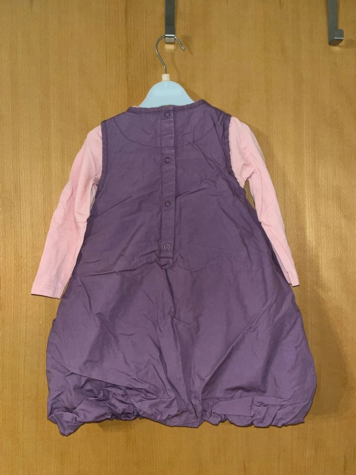 Ensemble g baby robe et tee shirt taille 2 ans - photo numéro 2