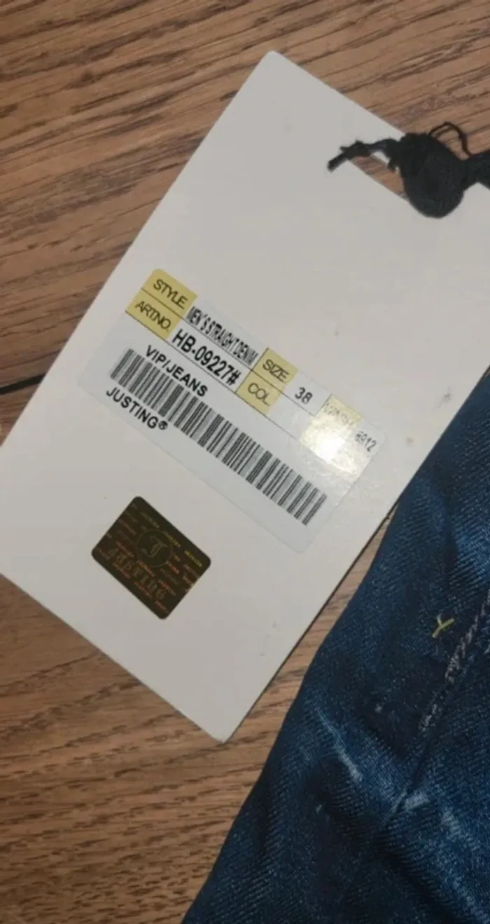 Jeans homme neuf Justing effet usé - photo numéro 8