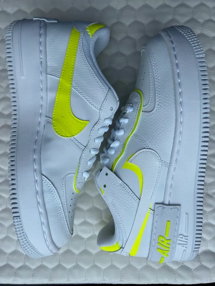 Nike air force shadow white volt 40 - photo numéro 3