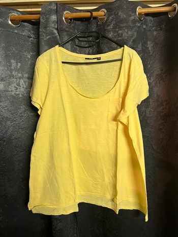 Teeshirt jaune pale