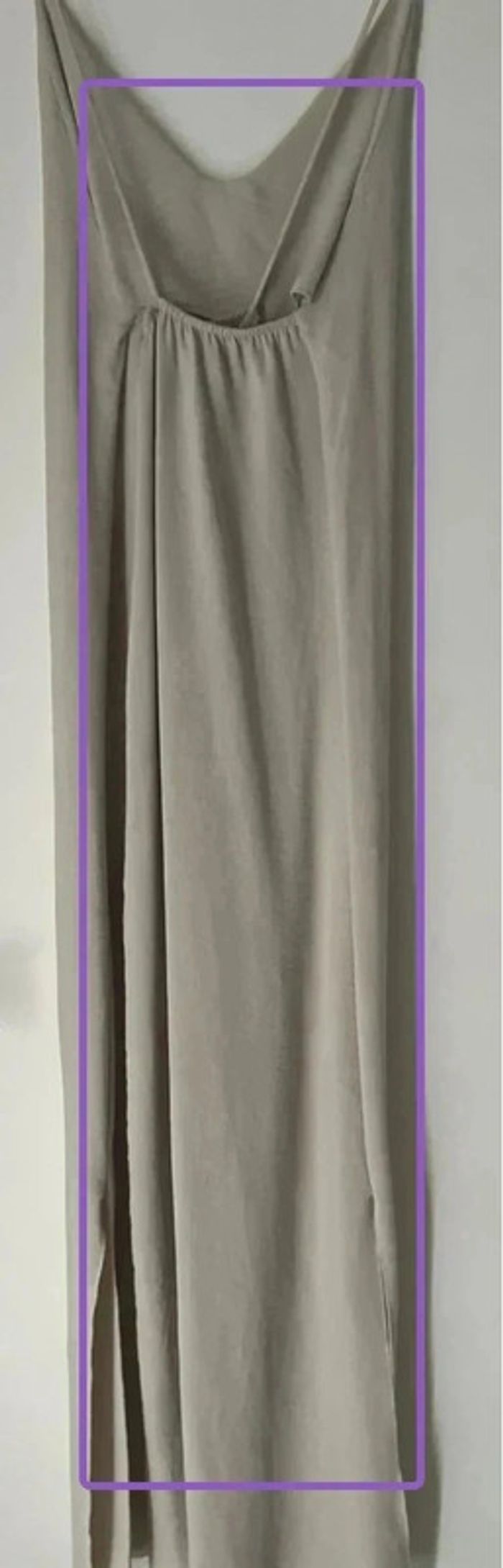 Robe longue ouverte en bas sur un côté blooshop neuve - photo numéro 2