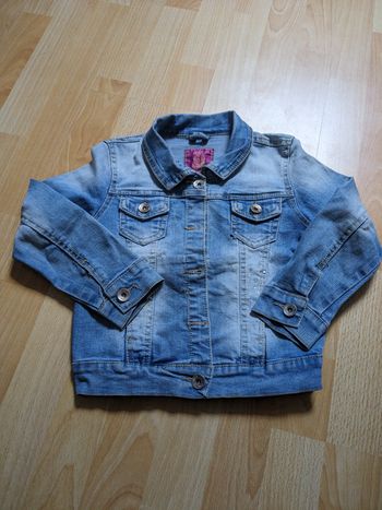 Veste en jean fille 5 ans