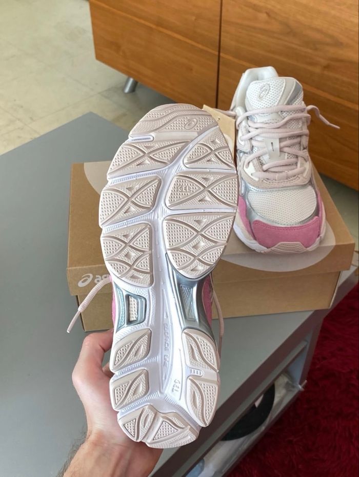Asics gel nyc enfants rose blanche 37 - photo numéro 2