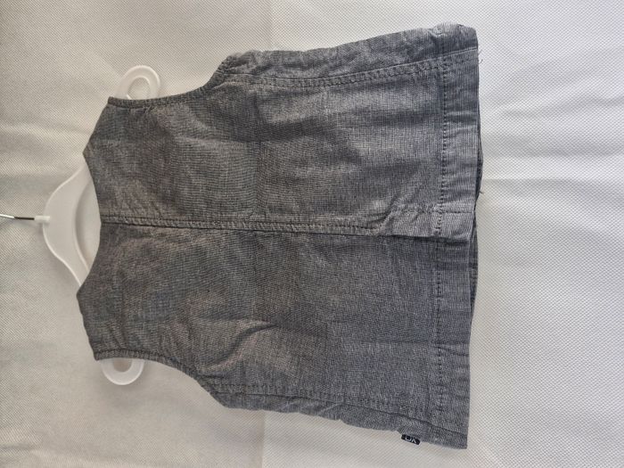 Gilet 3 ans Okaïdi Gris bleu - photo numéro 2