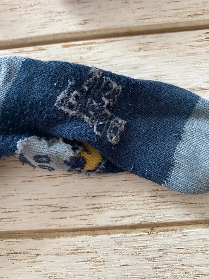Lot chaussettes + socquettes antidérapantes 21/23 - photo numéro 3