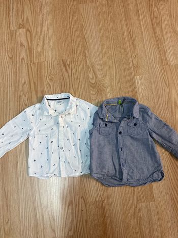 Lot 2 chemises manches longues TAO orchestra