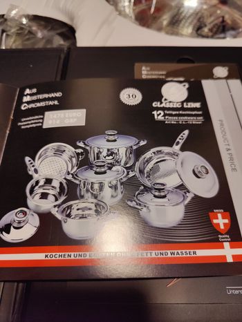 Inox casserole