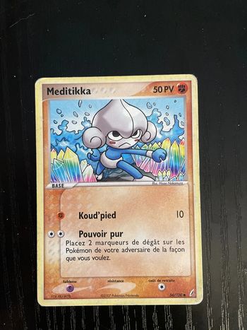 Carte Pokémon  Meditikka 56/100