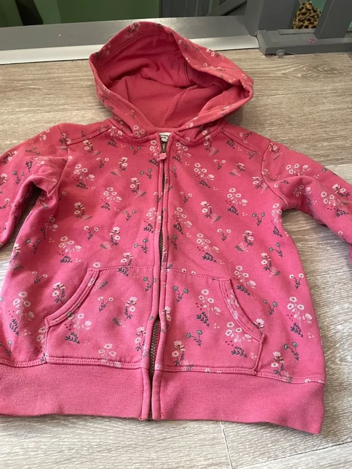 Sweat/gilet à capuche 6 ans tape à l’œil - photo numéro 2