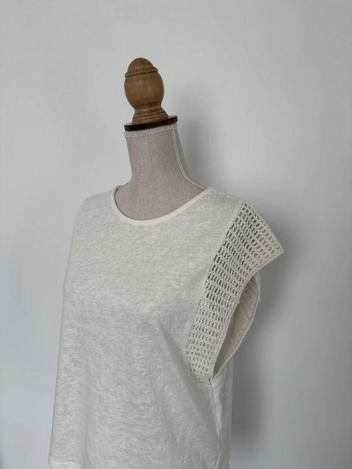 Maillot t-shirt top Camiseta Maglietta Swimsuit Maglia manches camisa blouse folder blusa court - photo numéro 4