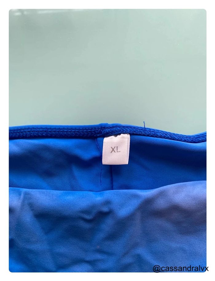 Bas de maillot de bain bleu - photo numéro 2