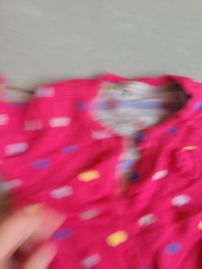 Neuf touché très doux tunique robe bébé hiver taille 9 12 mois - photo numéro 4