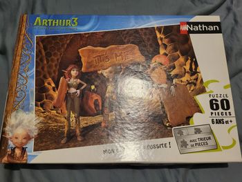 Puzzle Nathan 60 pièces Arthur et les minimoys 3 La guerre des deux mondes