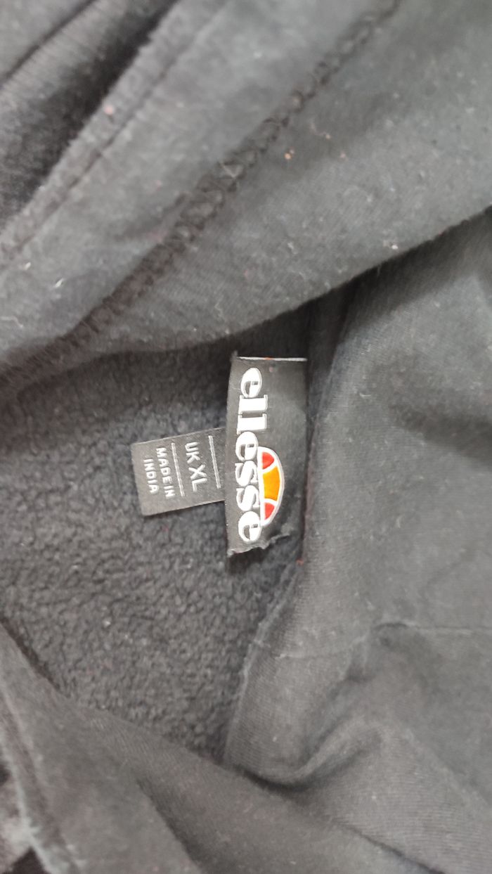 Vêtement Homme Pull sweat sweatshirt à capuche Ellesse taille XL #Retrostreet - photo numéro 5