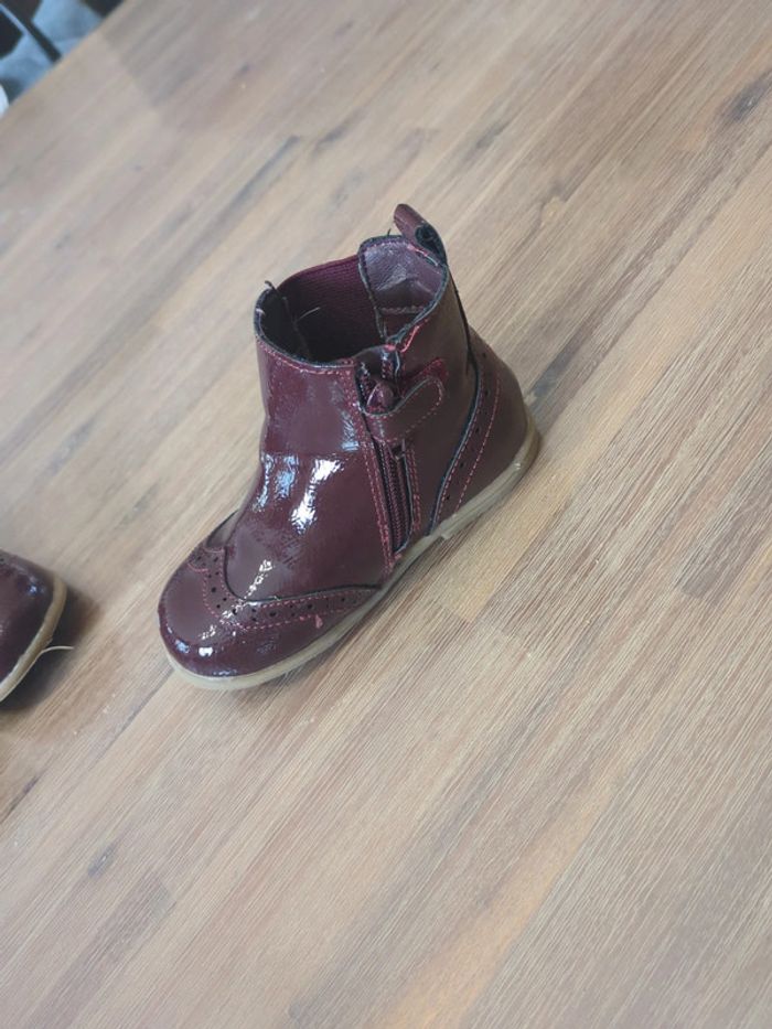 Chaussure bordeau verni - photo numéro 2