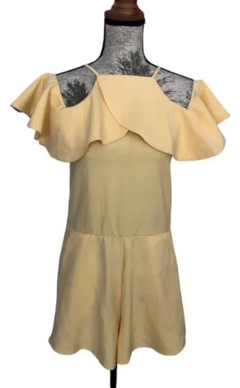 Combi short jaune Chic