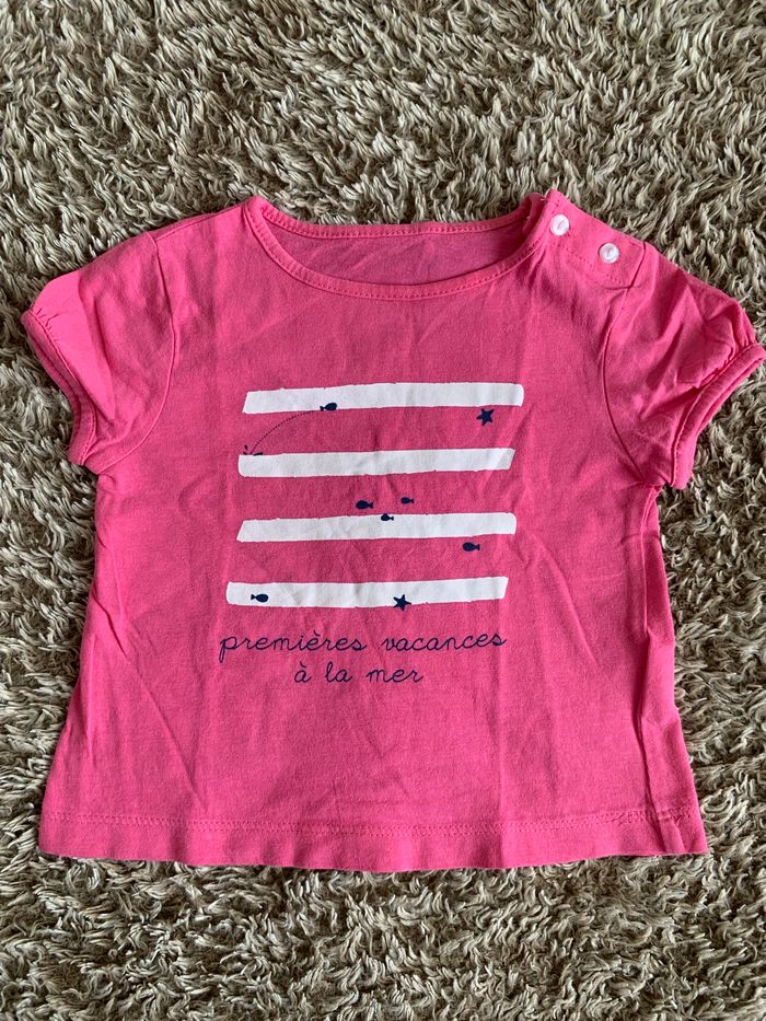 T-shirt manche courte - Kiabi - 9 mois