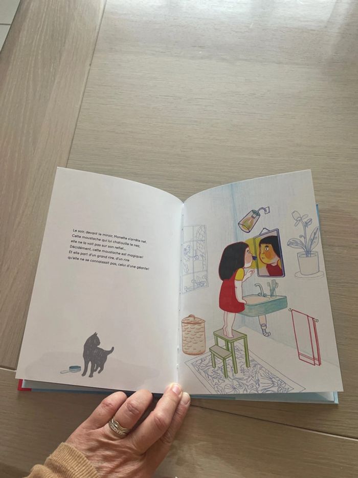 Livre la moustache de monette - photo numéro 3