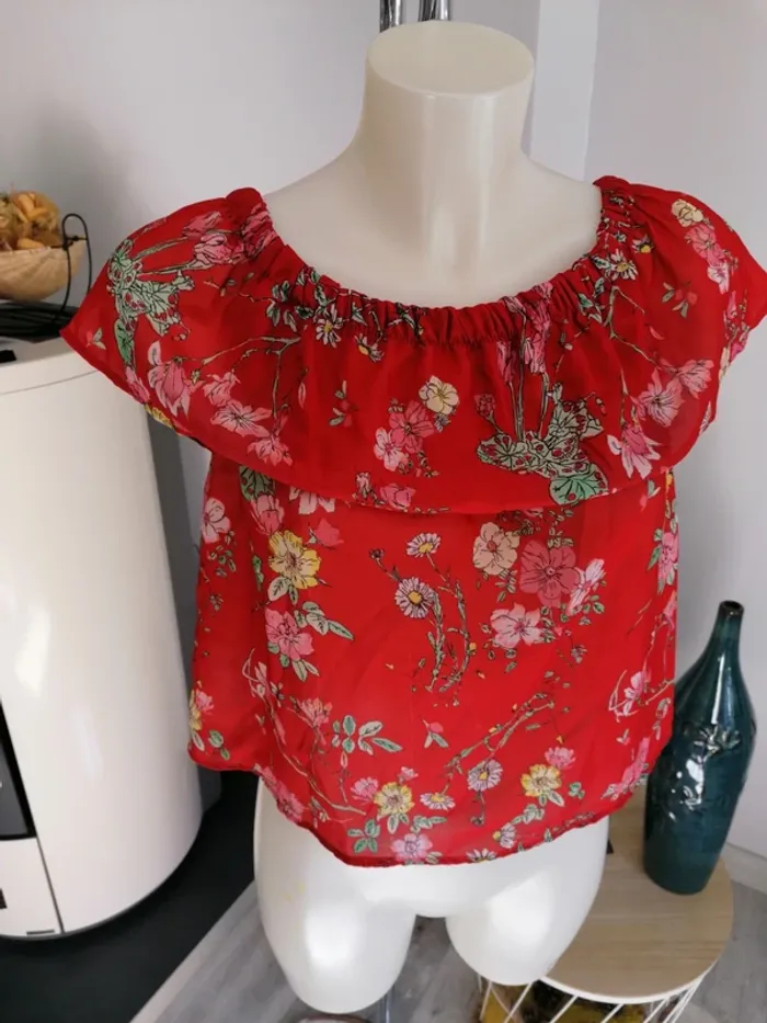 Blouse manches courtes m