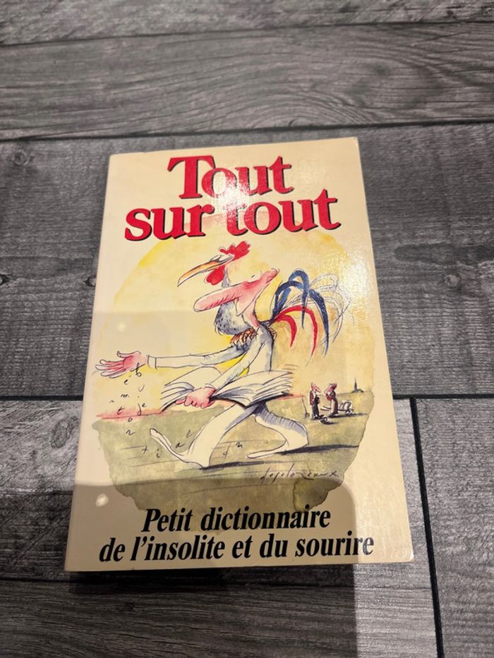 Livre tout sur tout