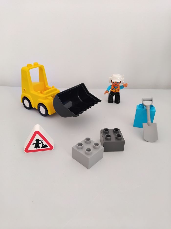 DUPLO Pelleteuse de Chantier Briques