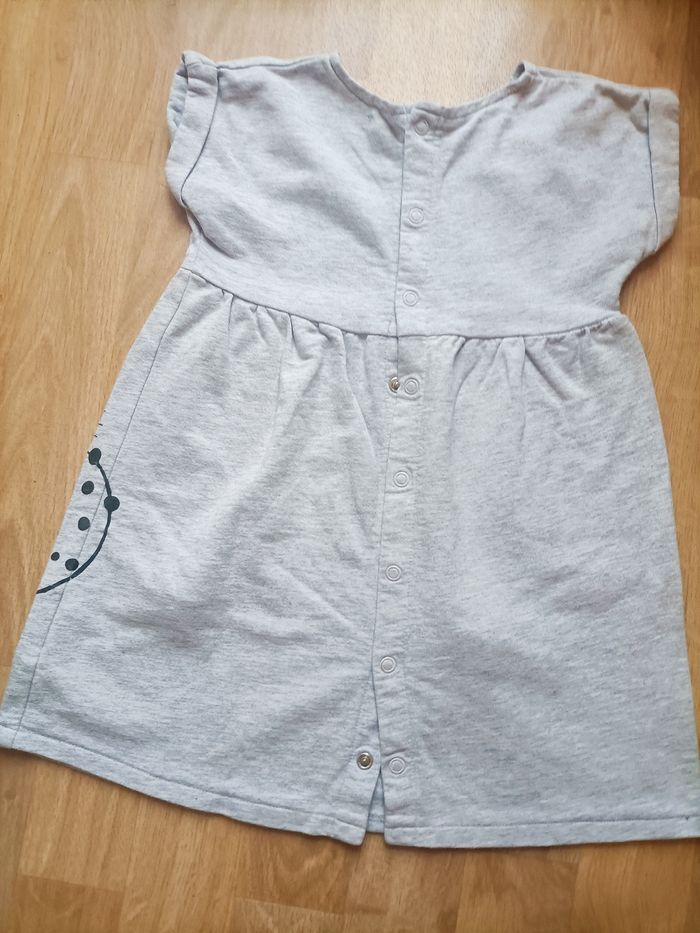 Robe grise chat - Kiabi - 2 ans - photo numéro 2