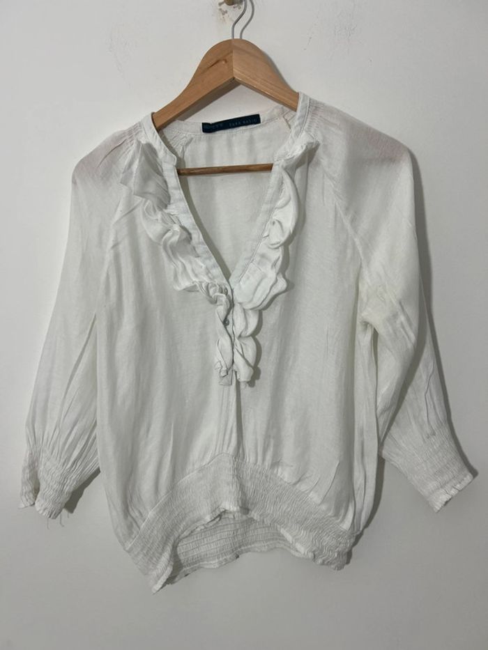 Blouse blanche Zara