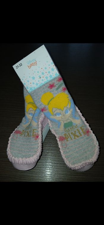 Chaussons chaussettes fille 21/22