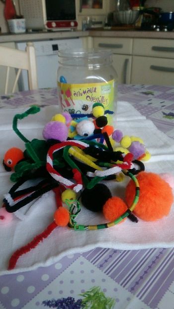 Kit animaux chenilles