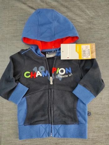 Veste avec capuche Champion 6 mois 68 cm