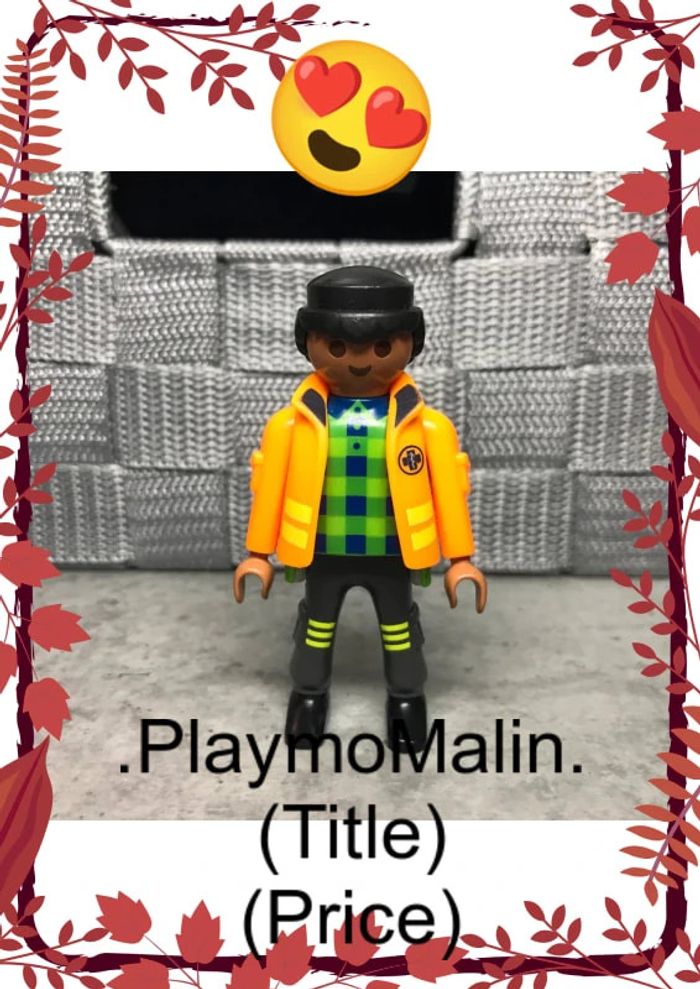 Personnage Figurine Homme Playmobil