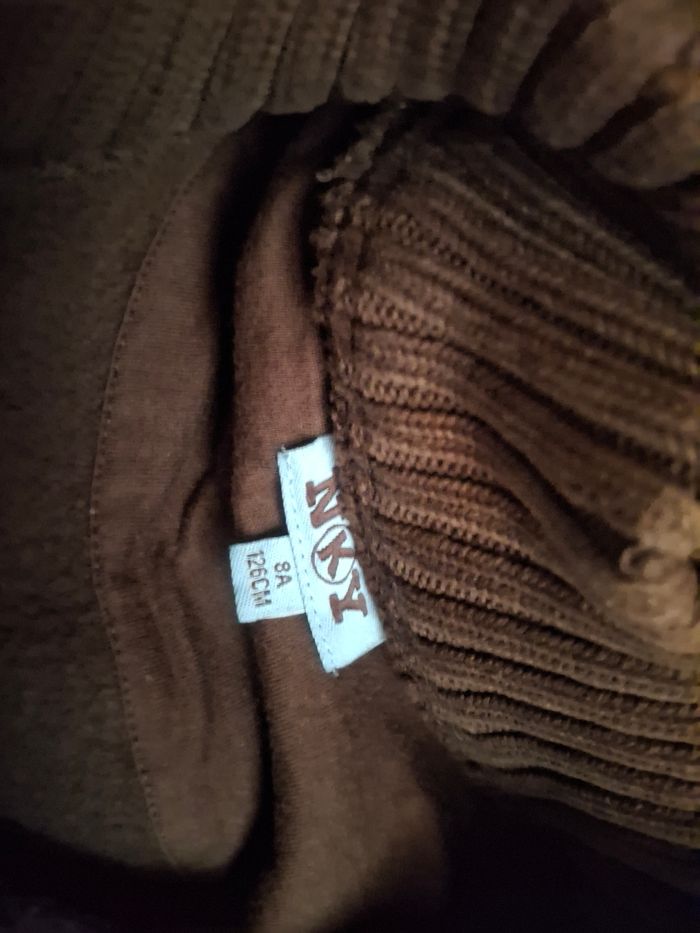 Veste marron 8 ans - photo numéro 3