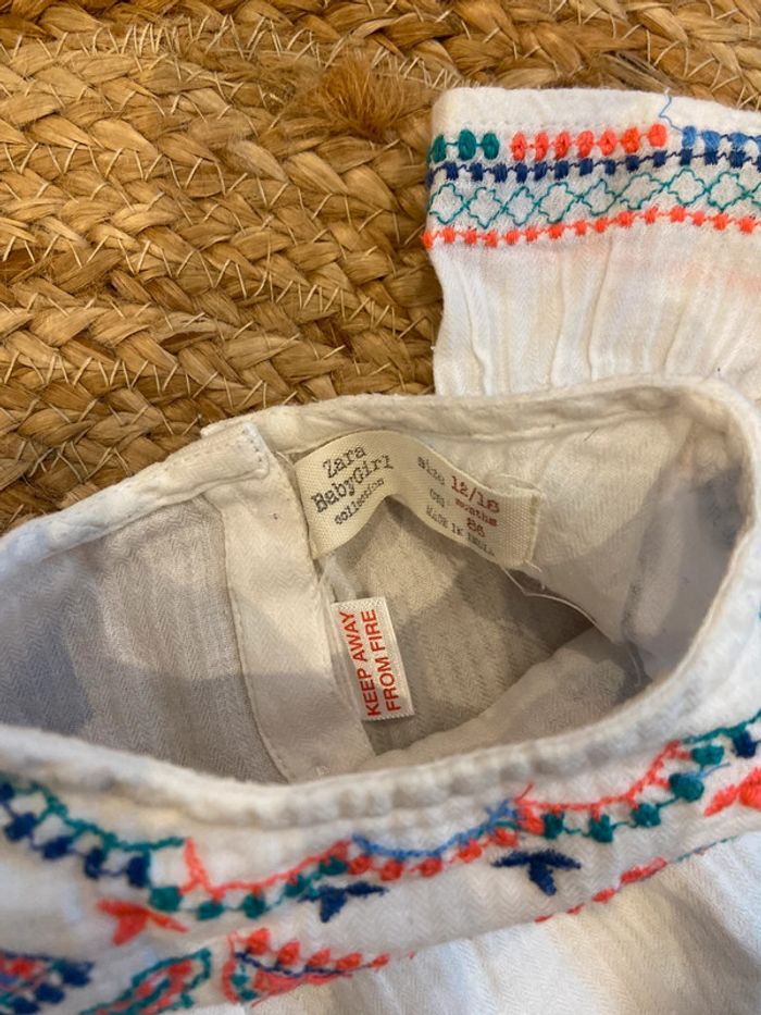 Tee-shirts fille 12 mois Zara - photo numéro 2