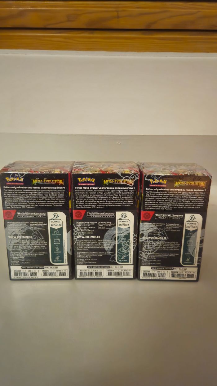 Lot de 3 Demi Display Pokémon Méga Évolutions ME01 - photo numéro 5
