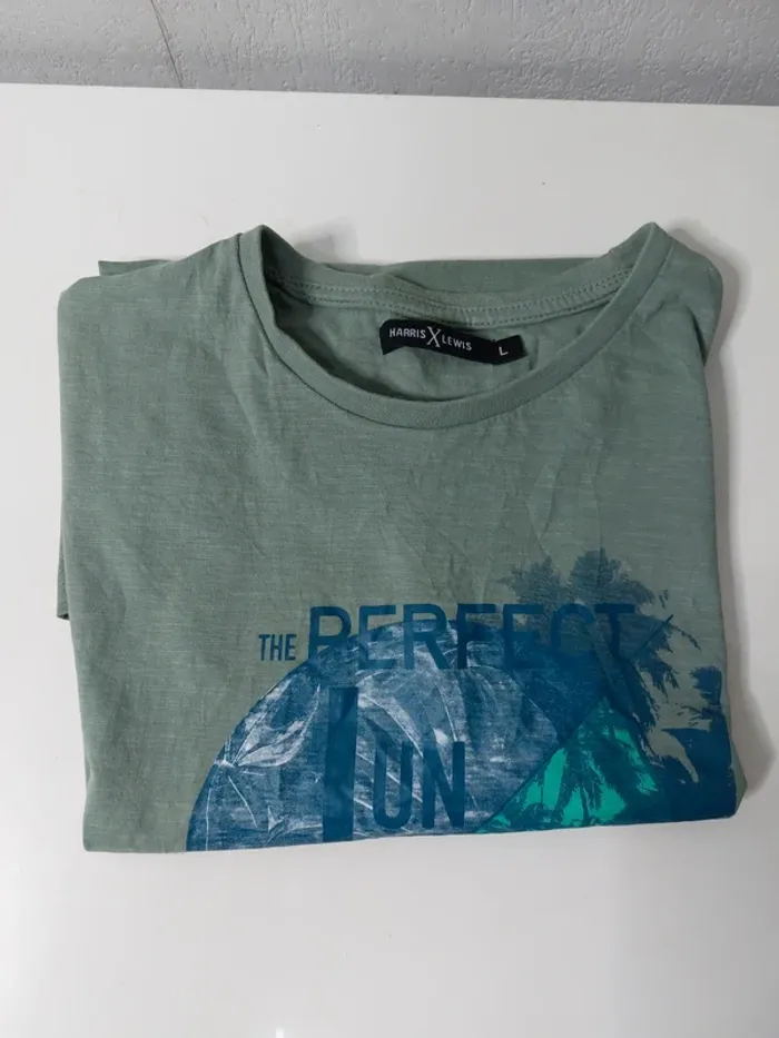 Tee-shirt mprimé"Harris X Lewis" - photo numéro 4