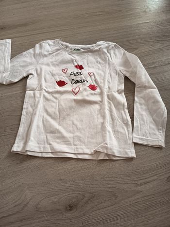 Tee shirt manche longue 4 ans