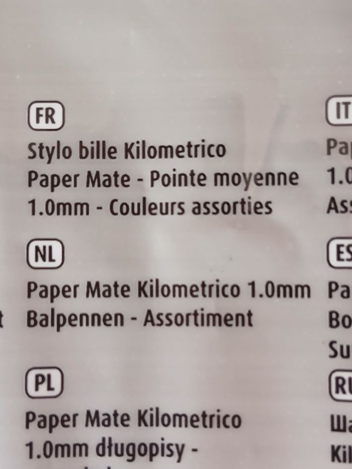 Papeterie: 10 Stylos-billes Paper Mate *3 coloris+ Notes adhésives - photo numéro 8