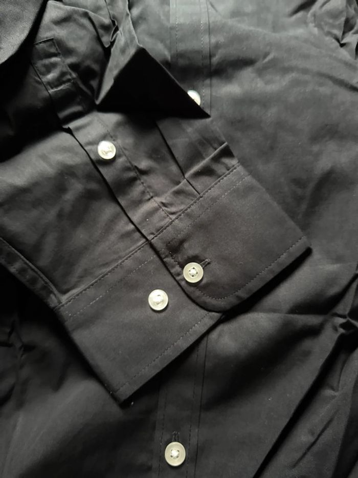 Chemise noir pier one 6XL manche longue - photo numéro 4