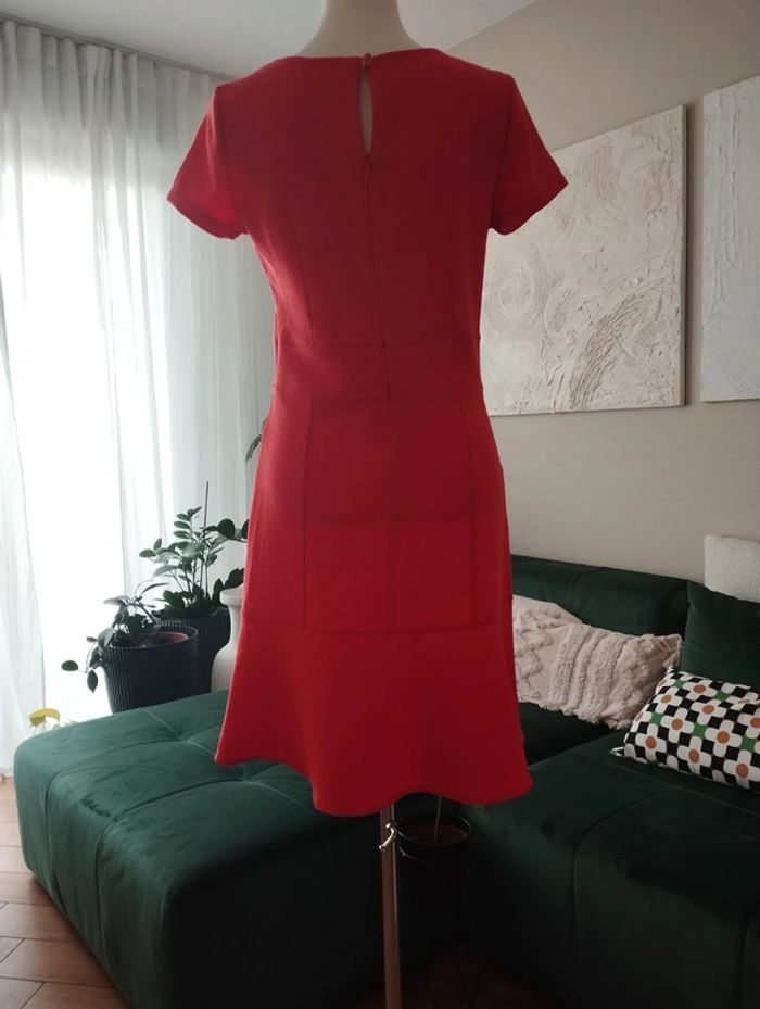 Robe tulipei - robe rouge orangé - photo numéro 12