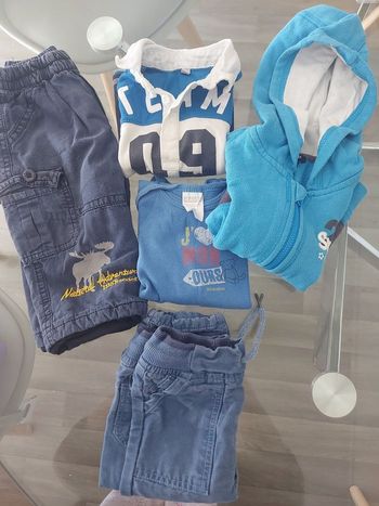 Lot vêtements garçon