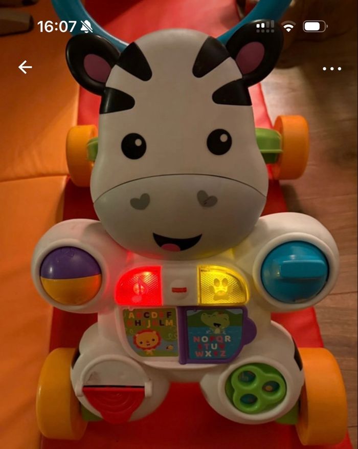 Trotteur zèbre Fisher Price - photo numéro 4