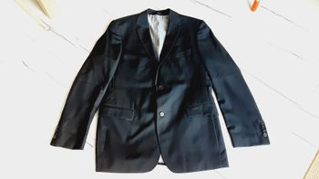 Vêtement homme veste de costume blazer noir Guabello taille 106