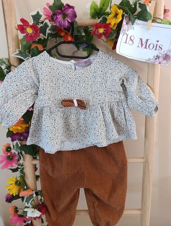 Ensemble 18mois fille