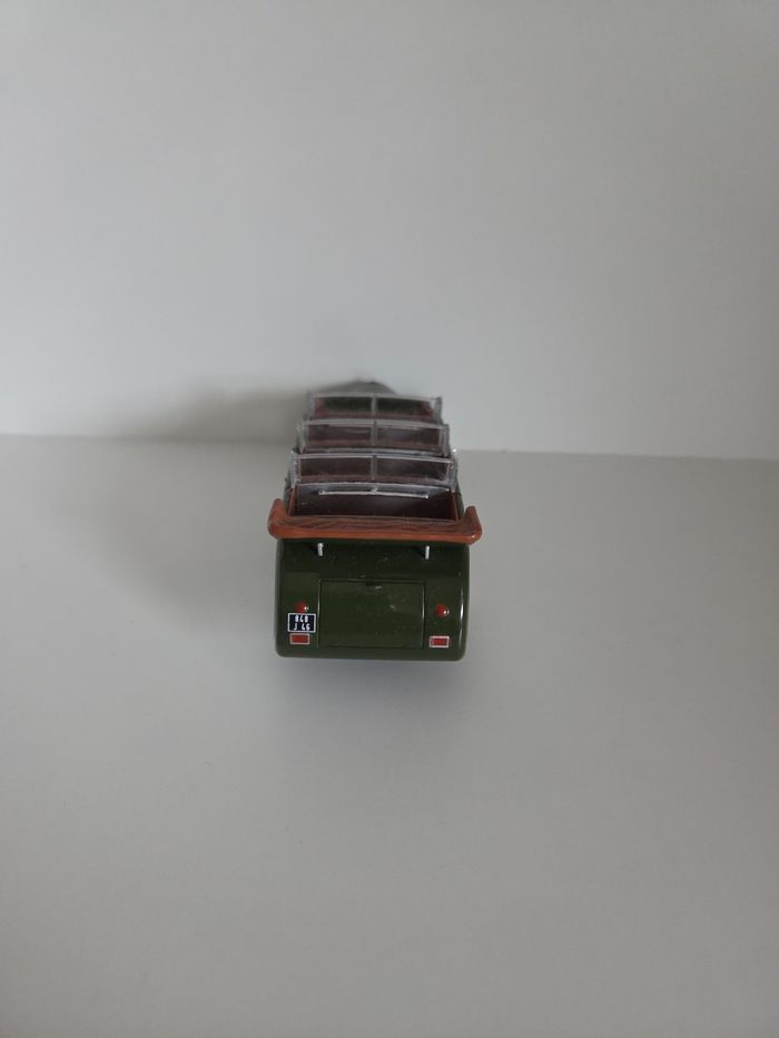 Miniature Citroën T23RU Chassaing 1947 - Bus/Autocar - Échelle 1/43 - Vert & Marron - photo numéro 3