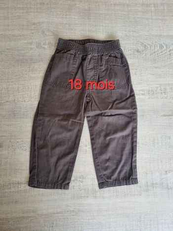 Pantalon léger 18 mois garçon