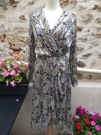 Robe 36 Flamant Rose