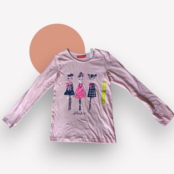 T-shirt manches longues fille Tissaia – 10 ans – Neuf